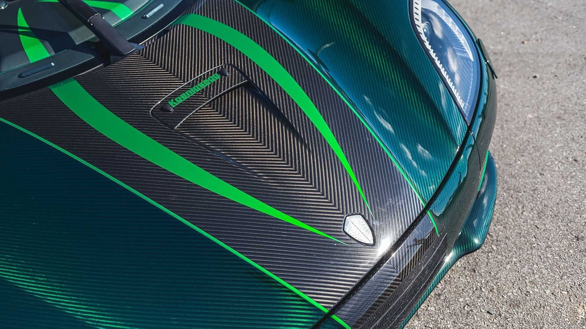 Koenigsegg Agera S: un esemplare verde all’asta