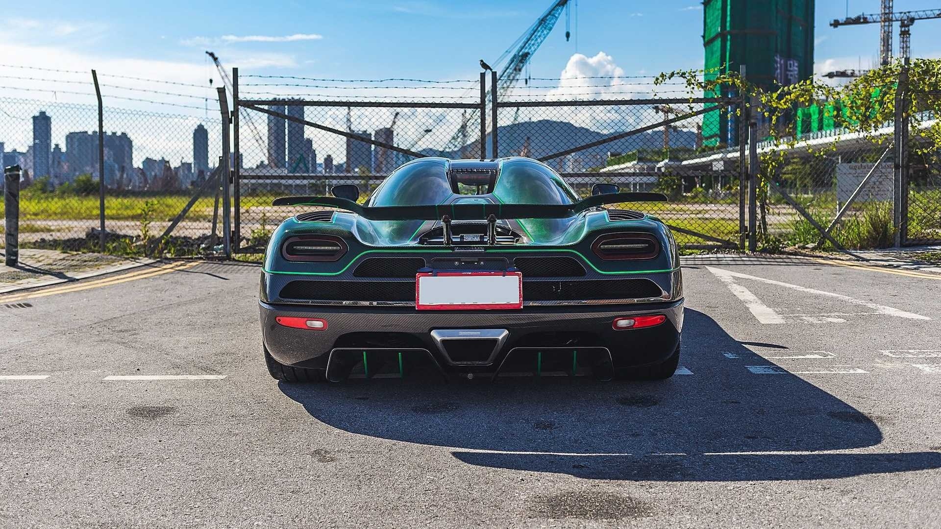 Koenigsegg Agera S: un esemplare verde all’asta