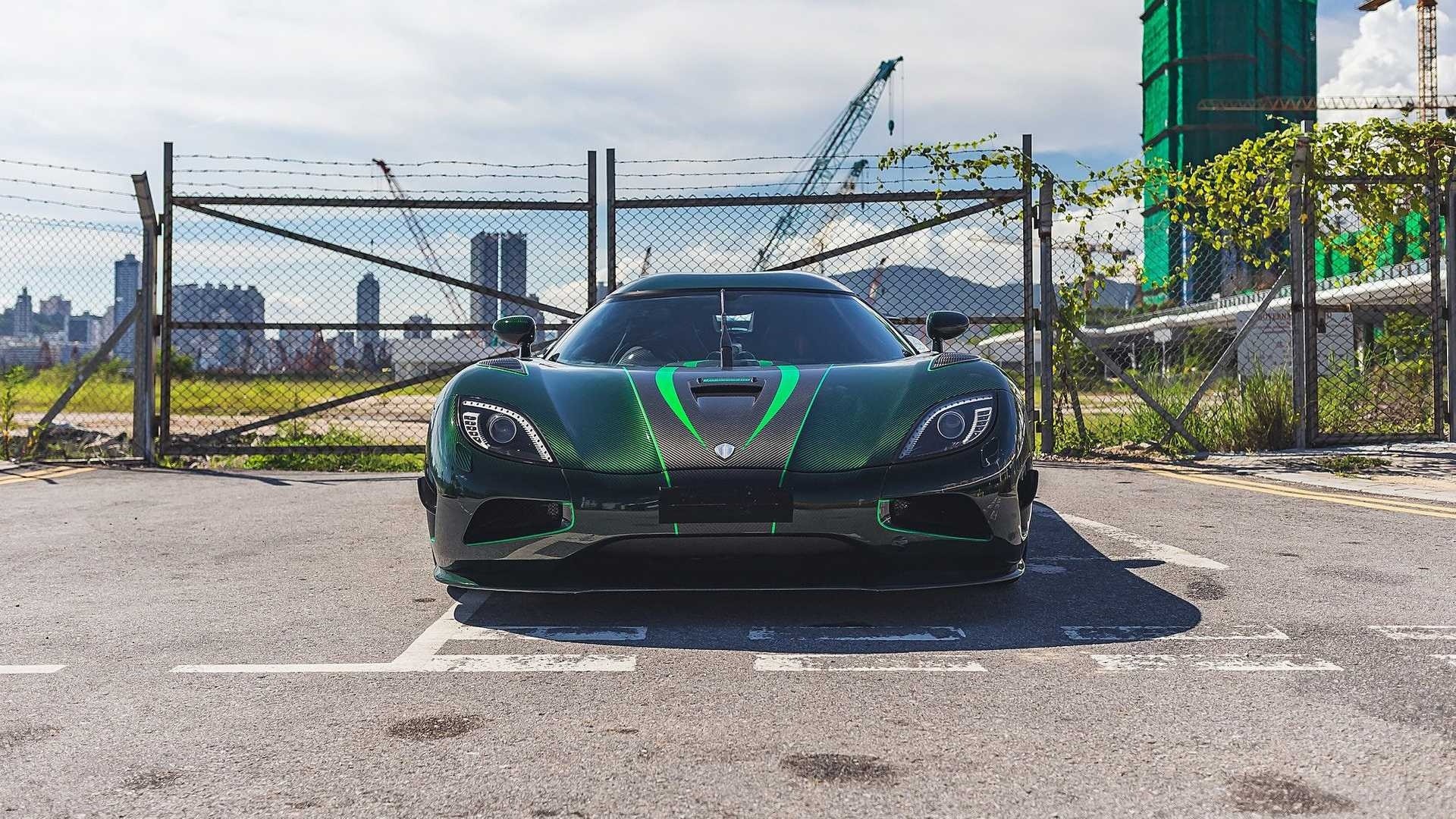 Koenigsegg Agera S: un esemplare verde all’asta