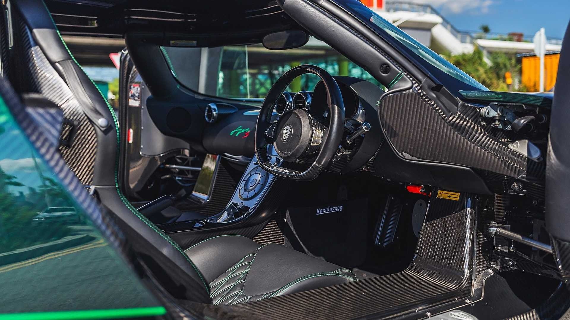 Koenigsegg Agera S: un esemplare verde all’asta