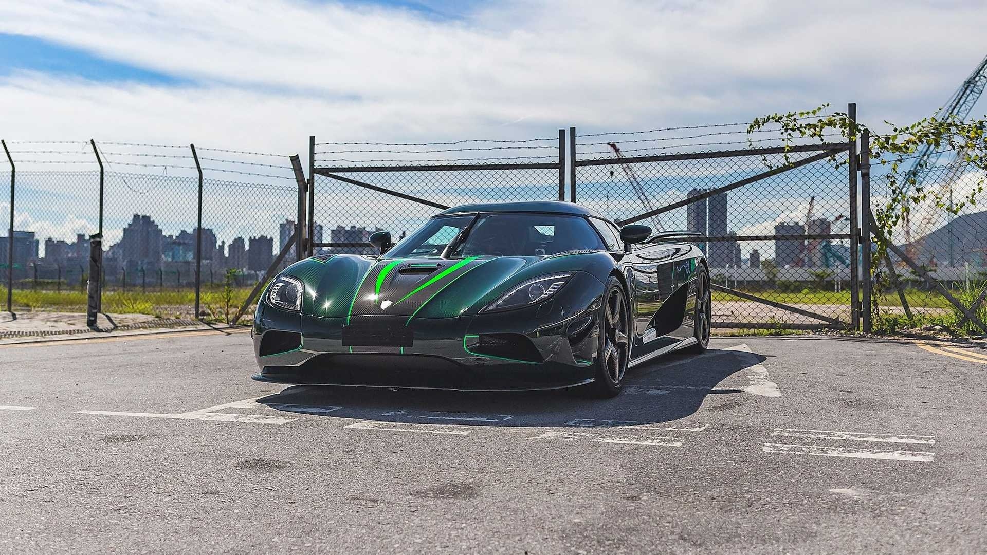 Koenigsegg Agera S: un esemplare verde all’asta