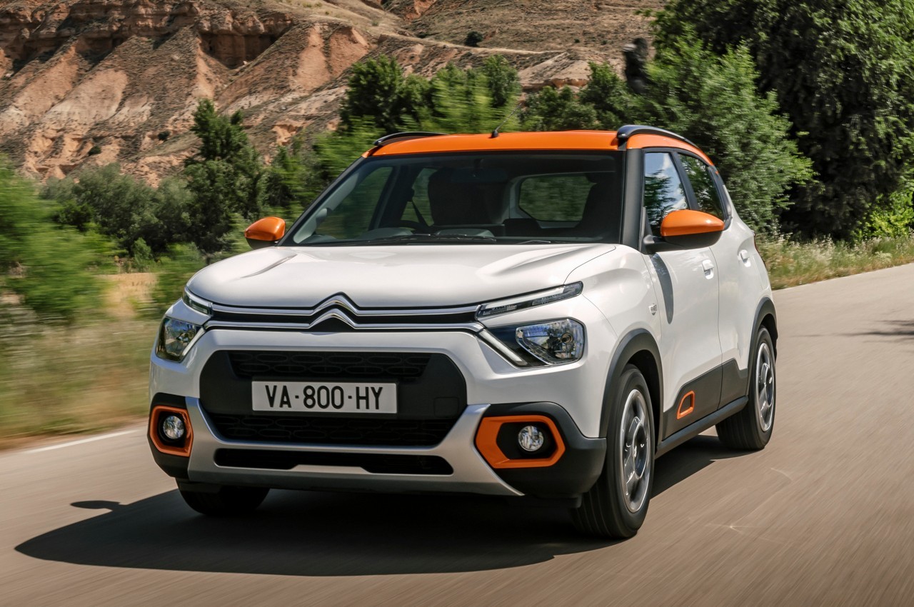 Nuova Citroen C3 2022 per India e sud America: immagini ufficiali