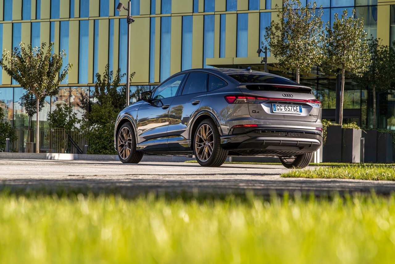 Audi Q4 Sportback e-tron: primo contatto