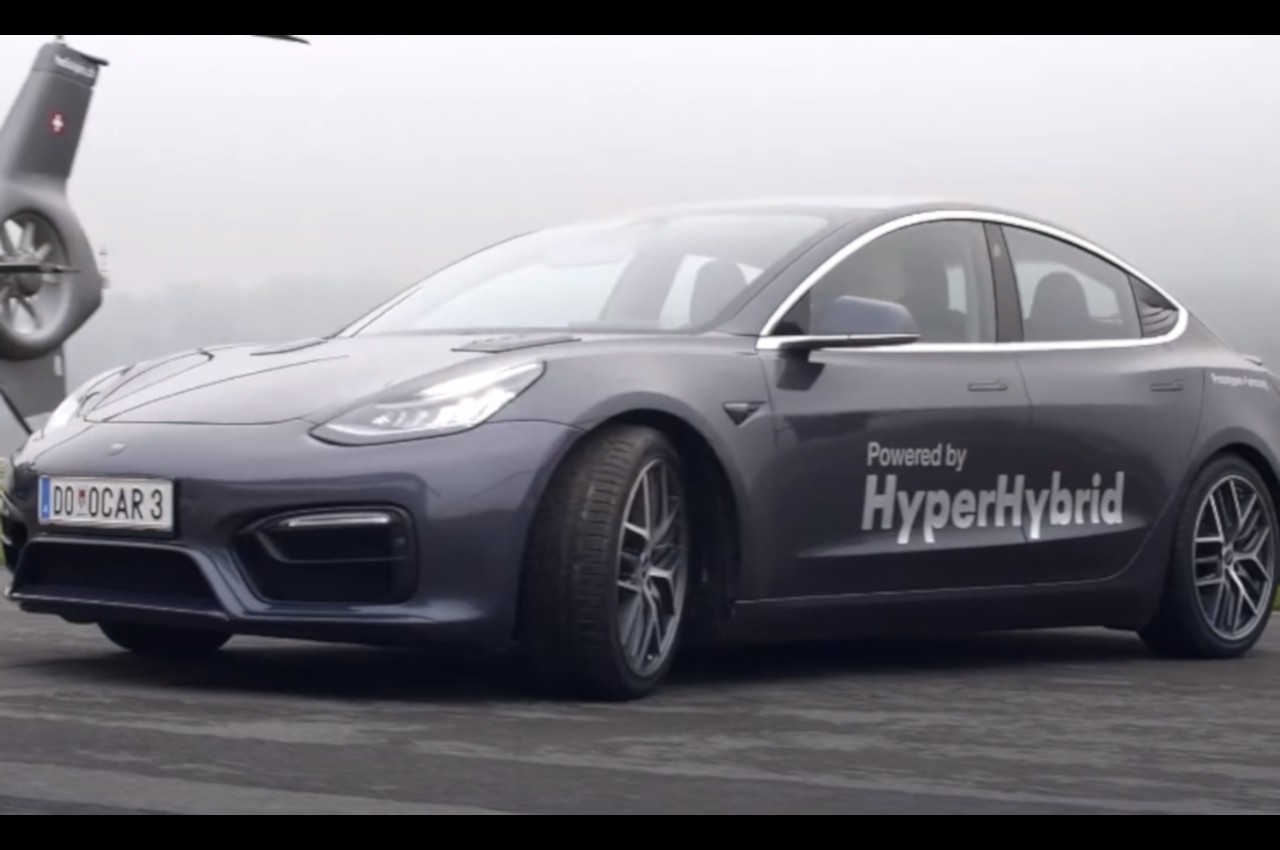 Tesla Model 3 HyperHybrid Mark II by Obrist