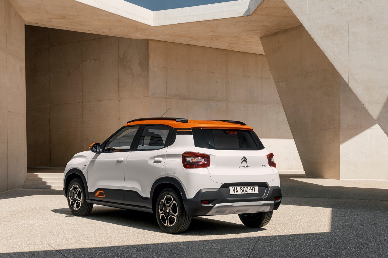 Nuova Citroen C3 2022 per India e sud America: immagini ufficiali