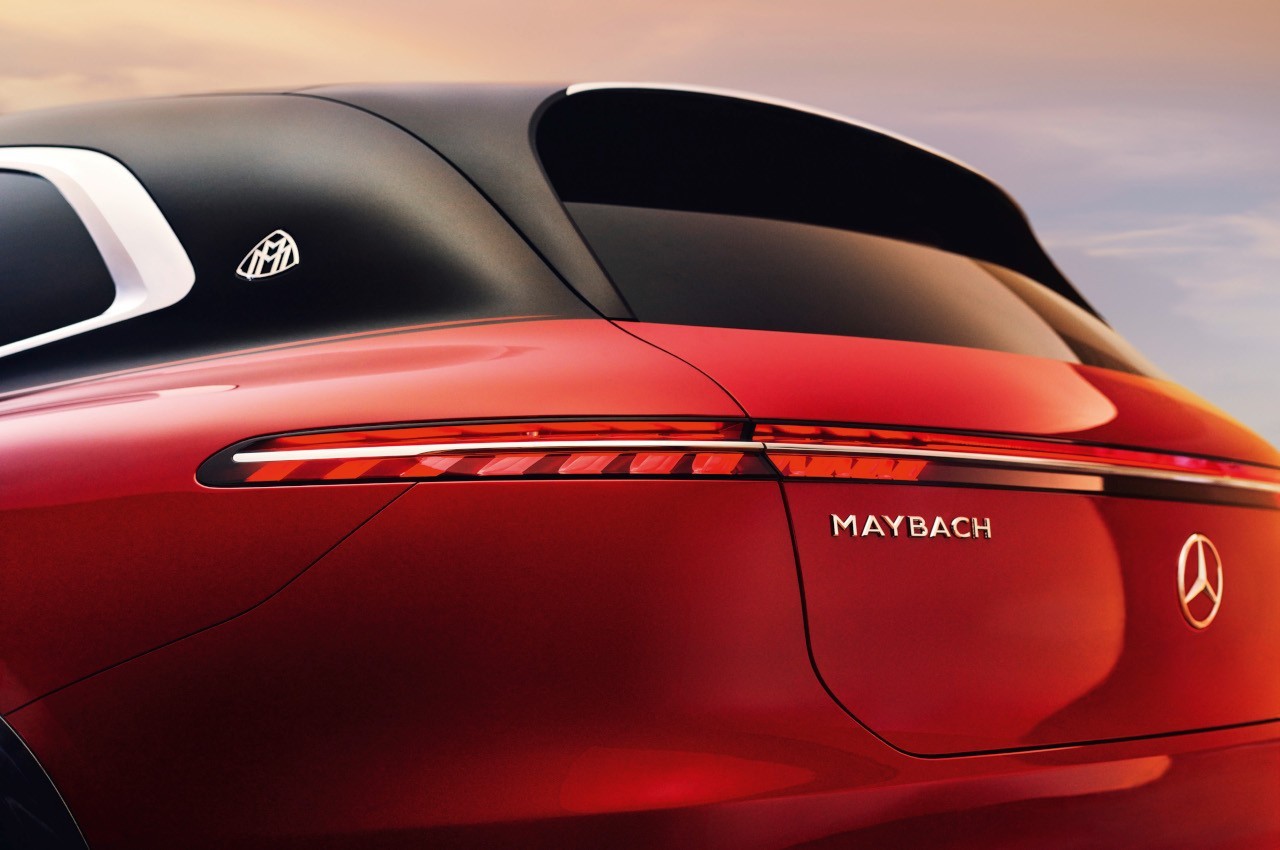 Mercedes-Maybach EQS Concept 2021: immagini ufficiali