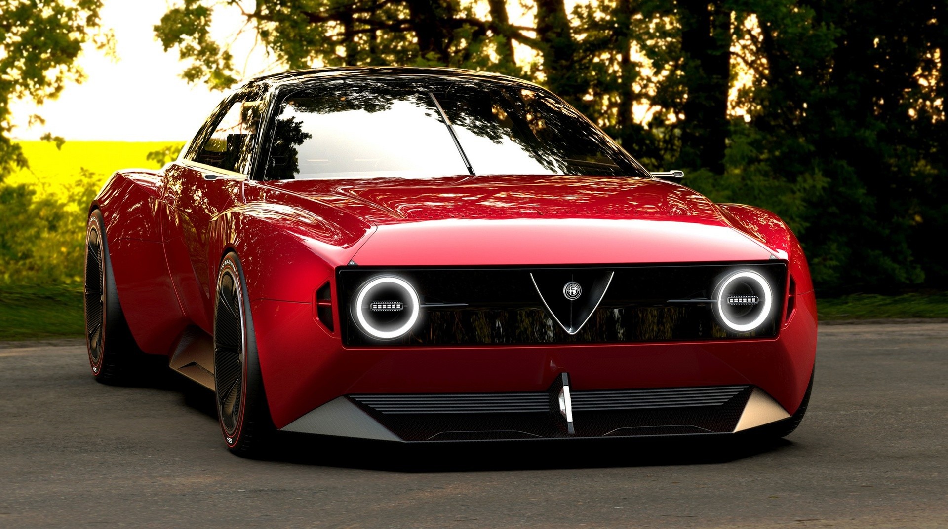 Alfa Romeo GTS: i render