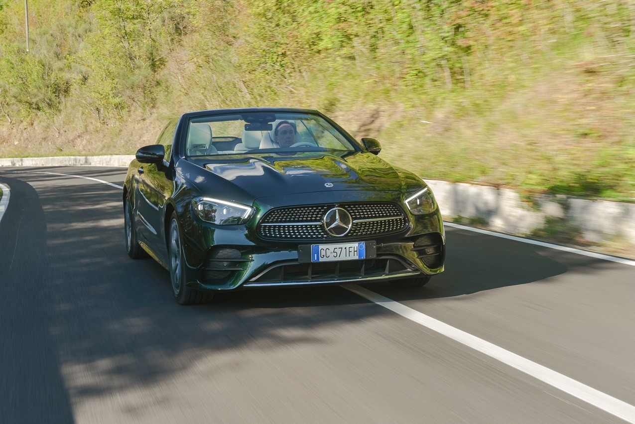 Mercedes Benz Classe E Cabrio 220d: la prova su strada