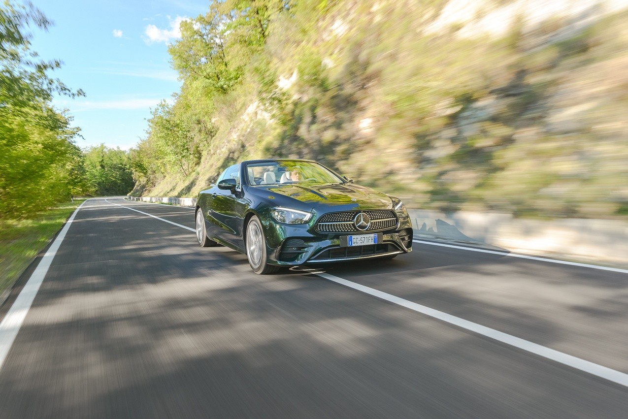 Mercedes Benz Classe E Cabrio 220d: la prova su strada