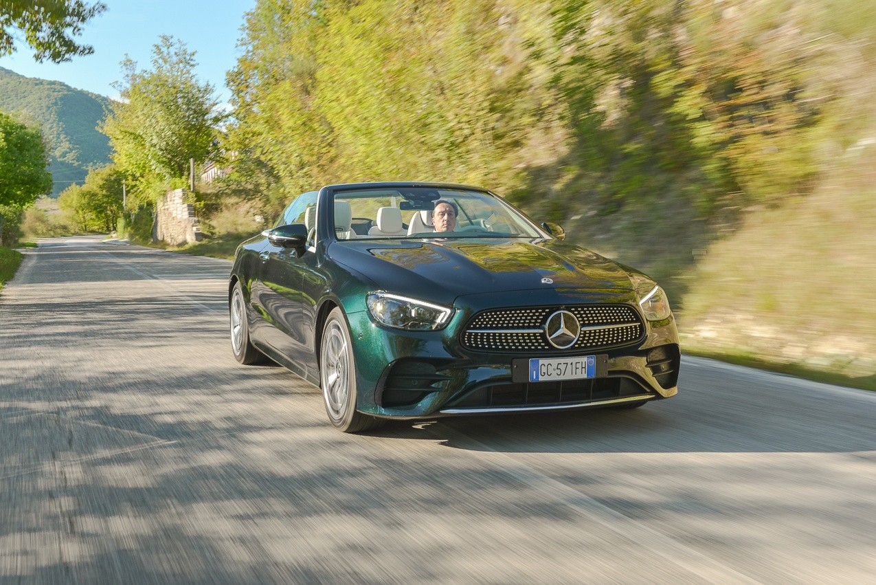 Mercedes Benz Classe E Cabrio 220d: la prova su strada