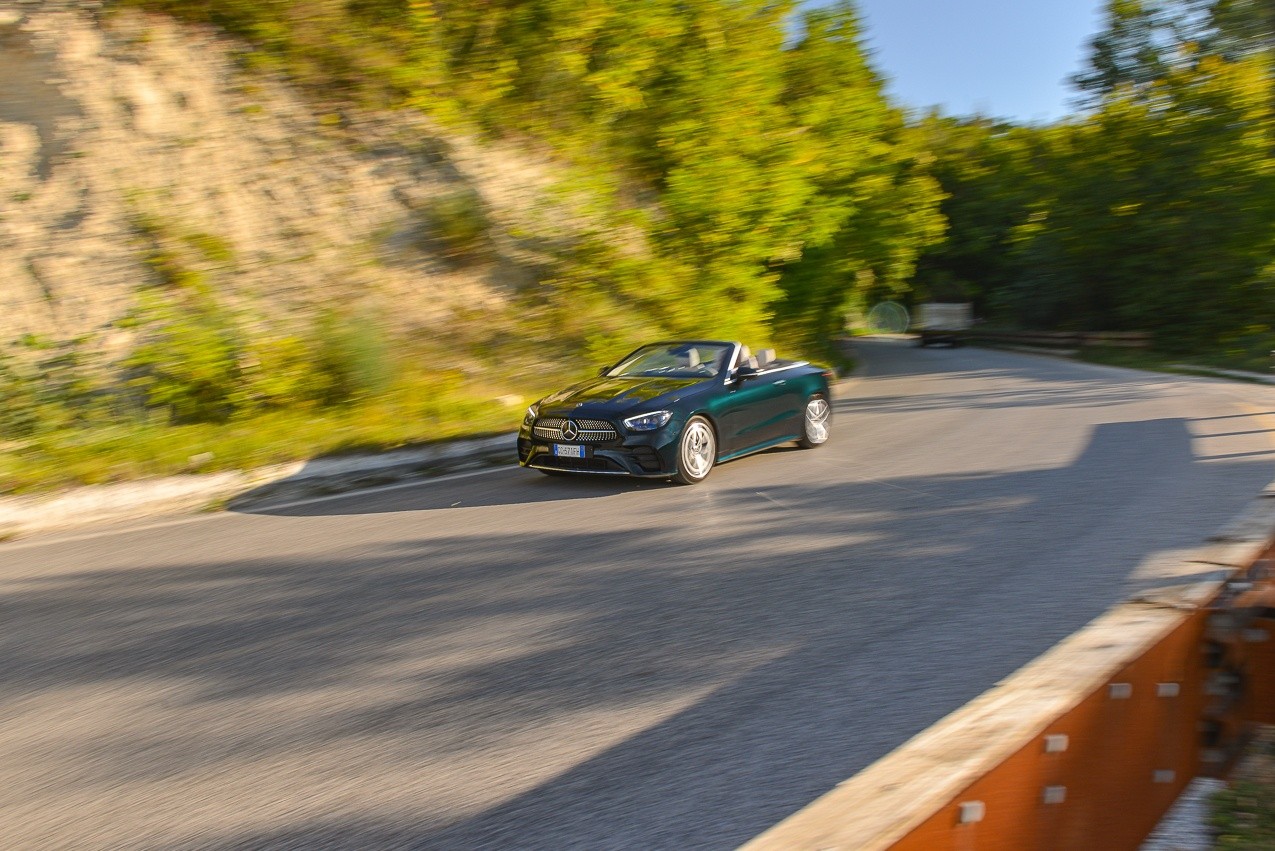 Mercedes Benz Classe E Cabrio 220d: la prova su strada