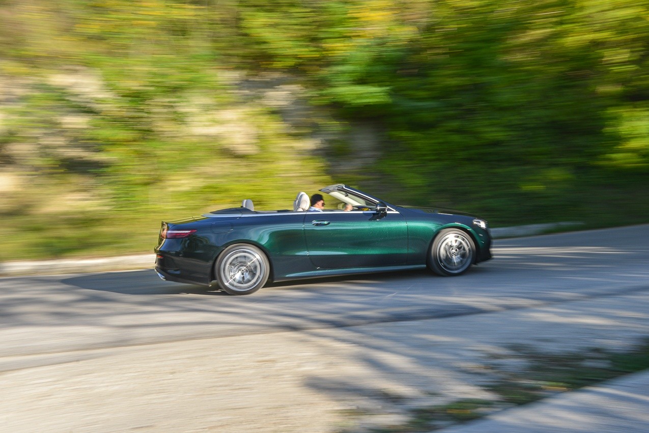 Mercedes Benz Classe E Cabrio 220d: la prova su strada