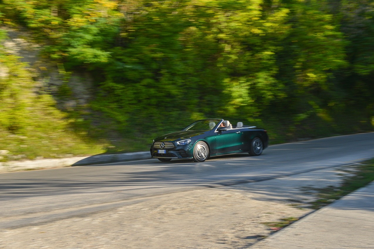 Mercedes Benz Classe E Cabrio 220d: la prova su strada