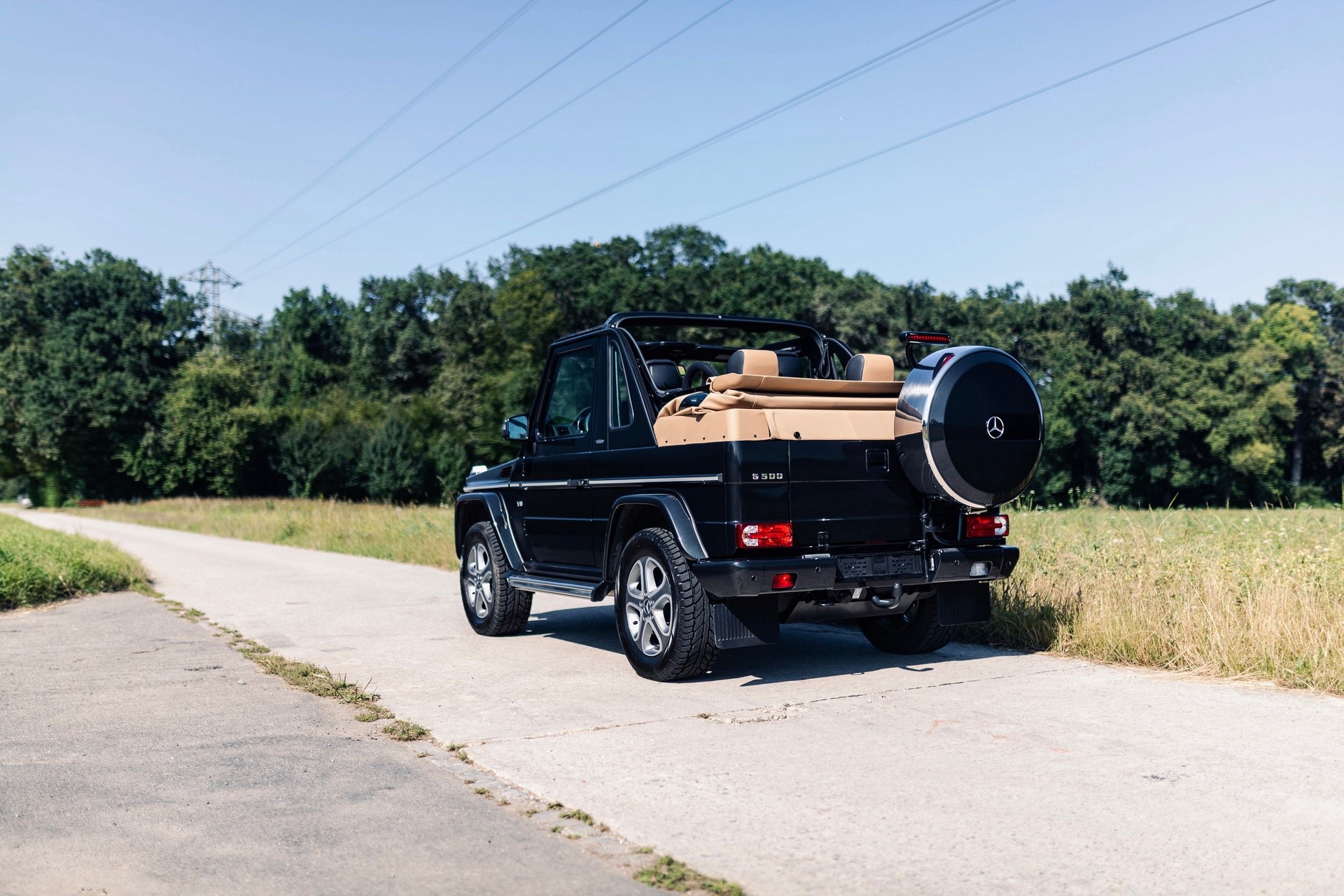 Mercedes-Benz G500 Cabriolet Final Edition: le immagini