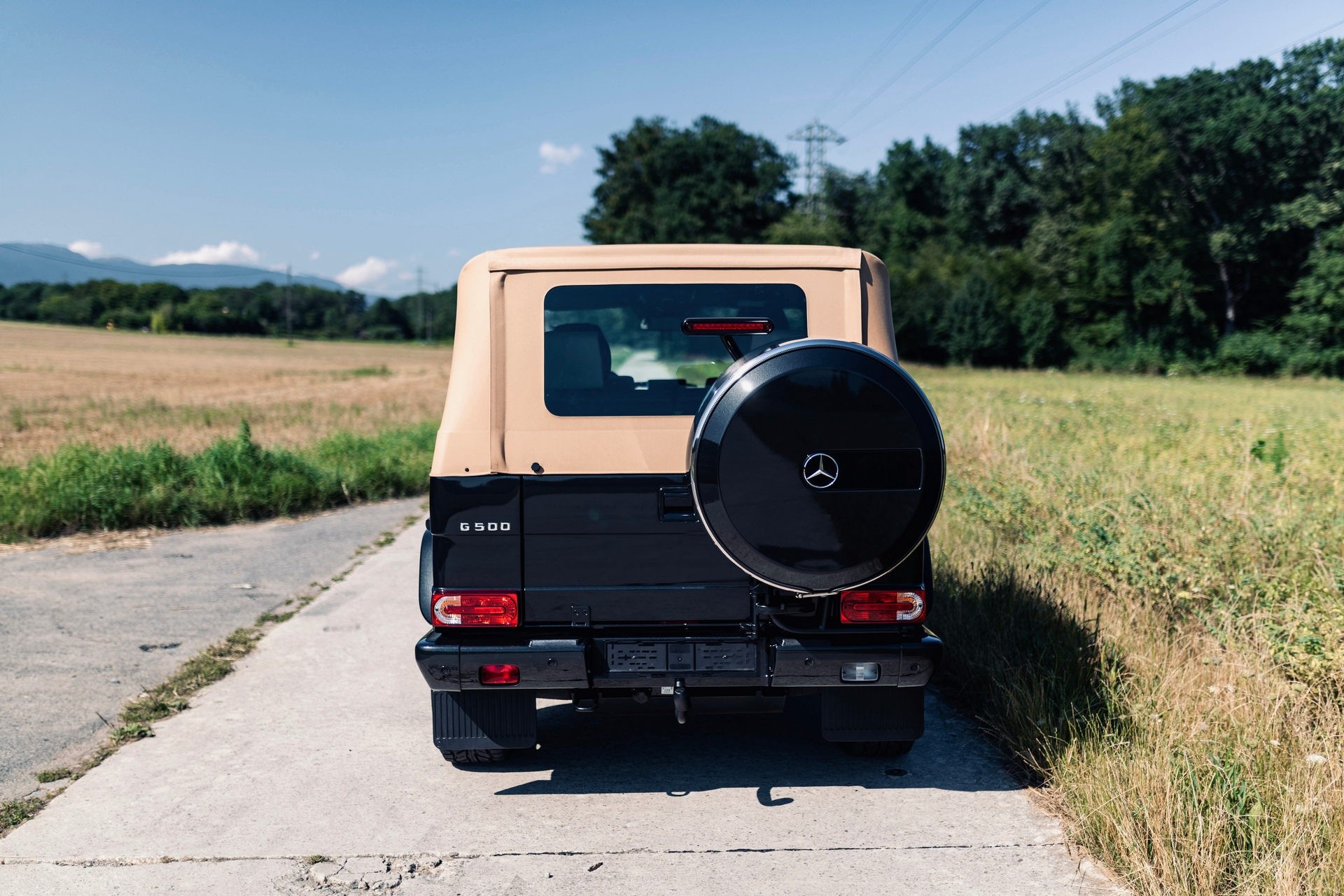 Mercedes-Benz G500 Cabriolet Final Edition: le immagini