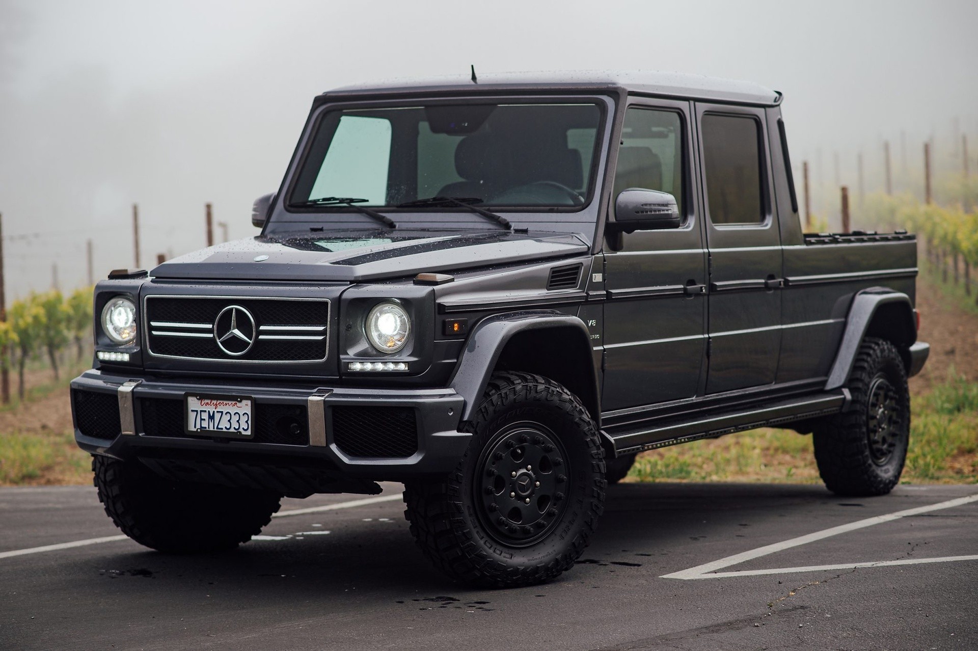 Mercedes Classe G pick-up: le immagini