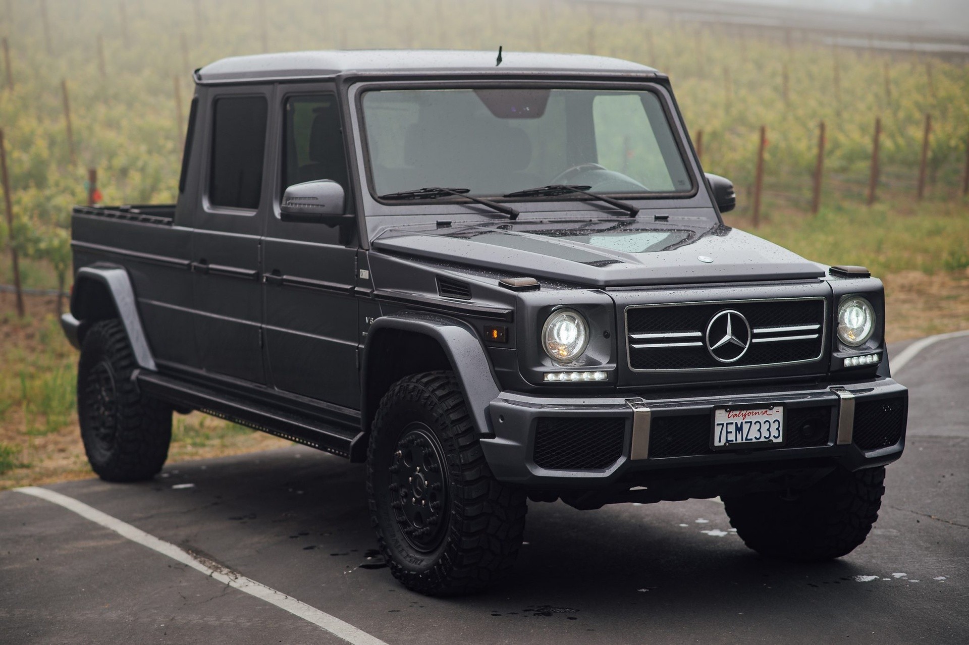 Mercedes Classe G pick-up: le immagini