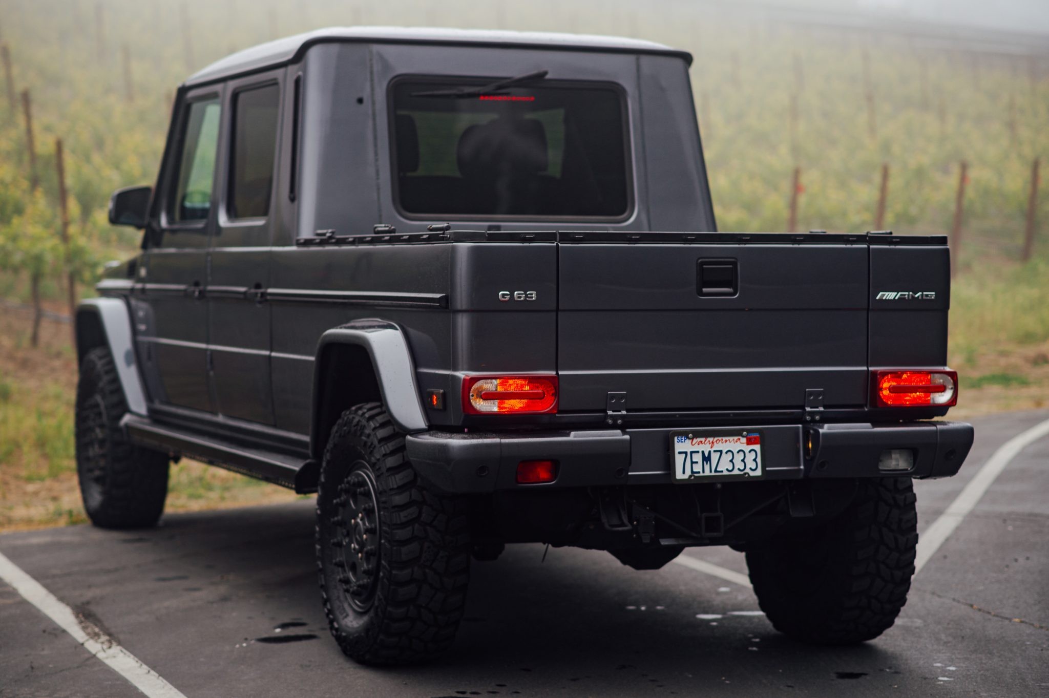 Mercedes Classe G pick-up: le immagini