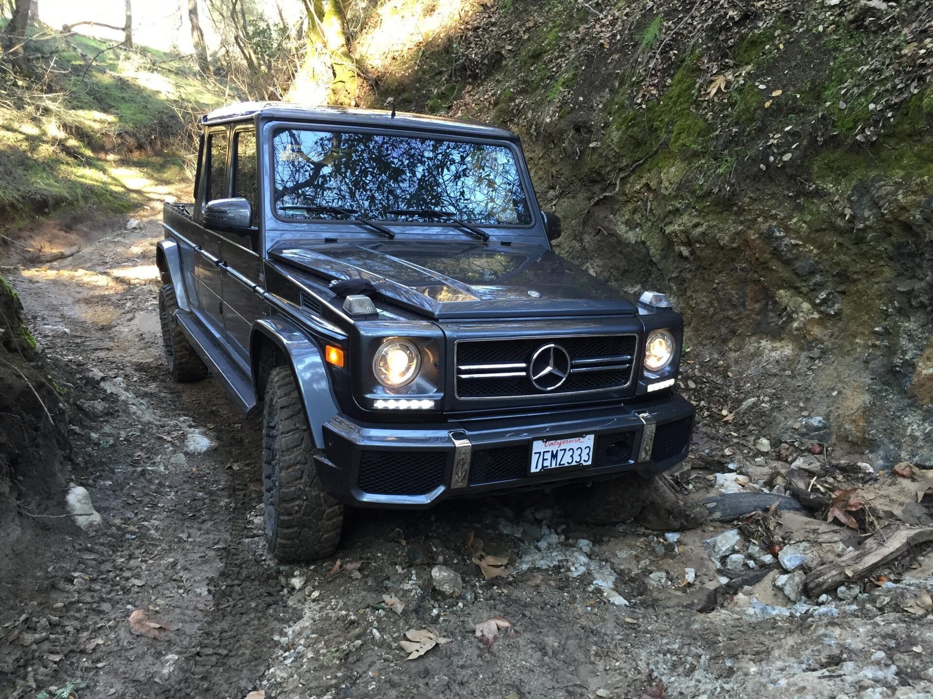 Mercedes Classe G pick-up: le immagini