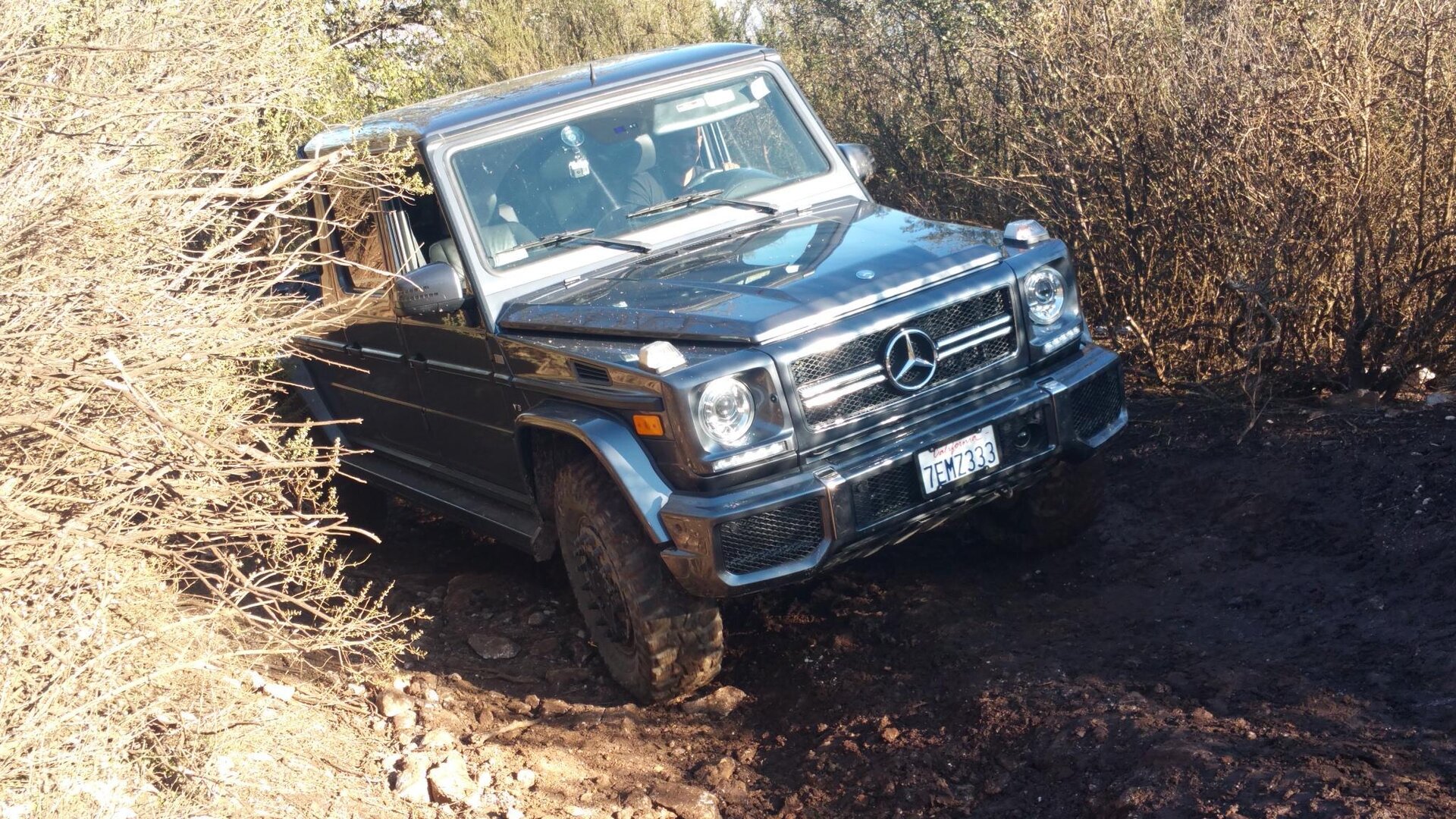 Mercedes Classe G pick-up: le immagini