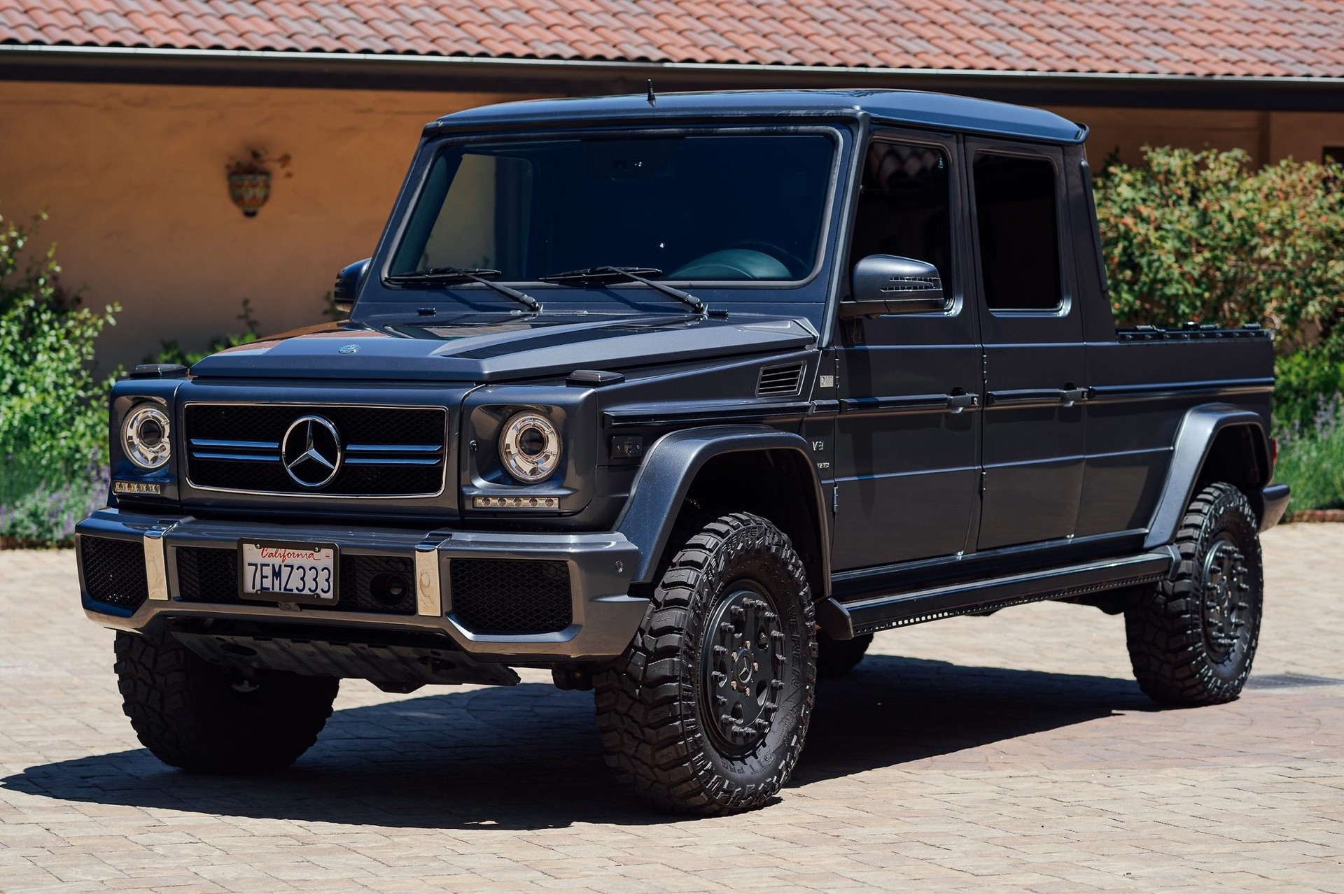 Mercedes Classe G pick-up: le immagini