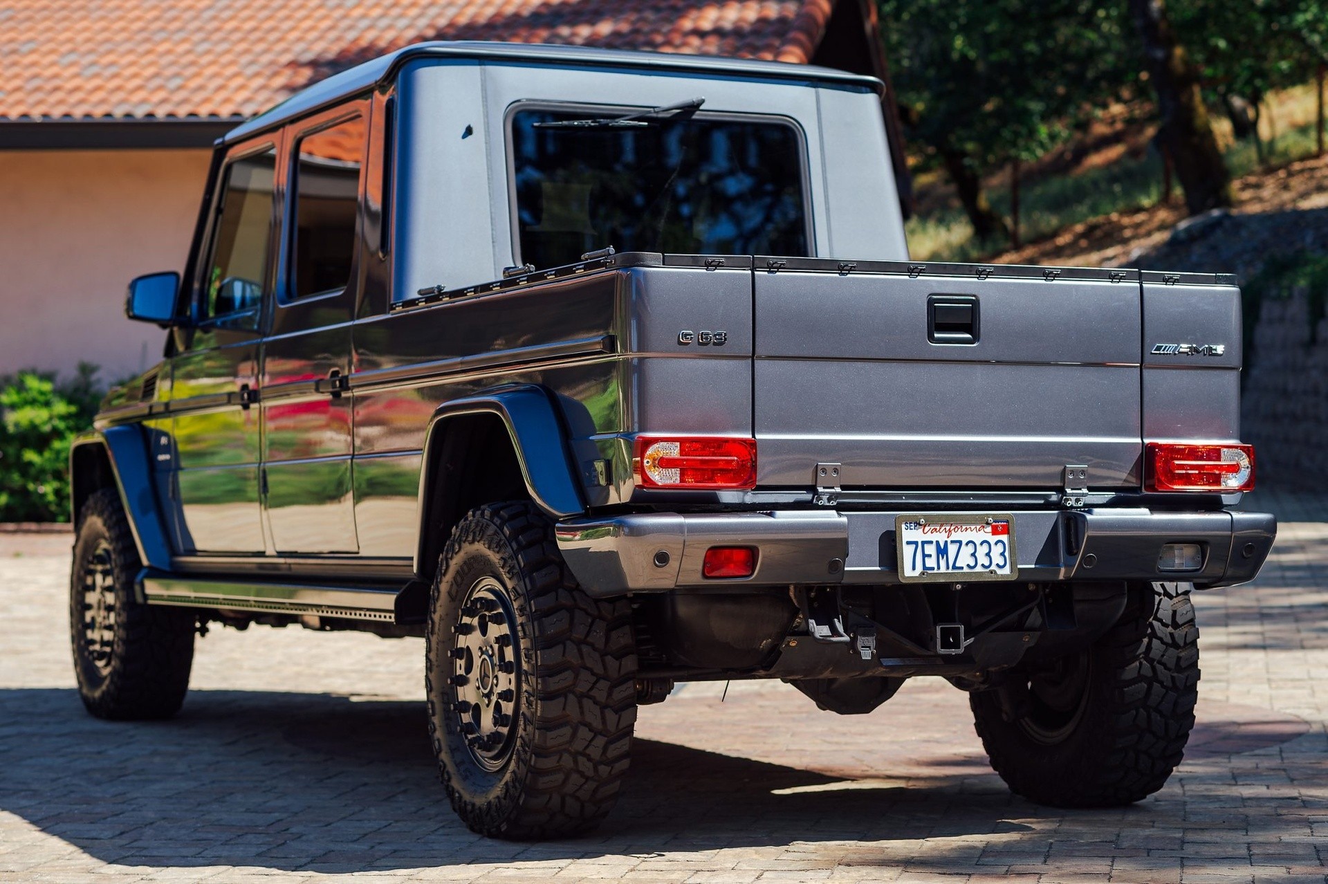 Mercedes Classe G pick-up: le immagini