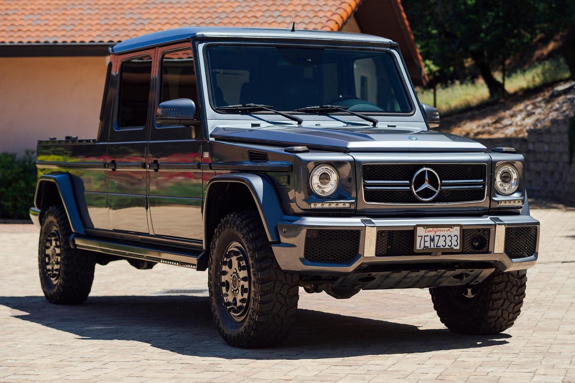 Mercedes Classe G pick-up: le immagini