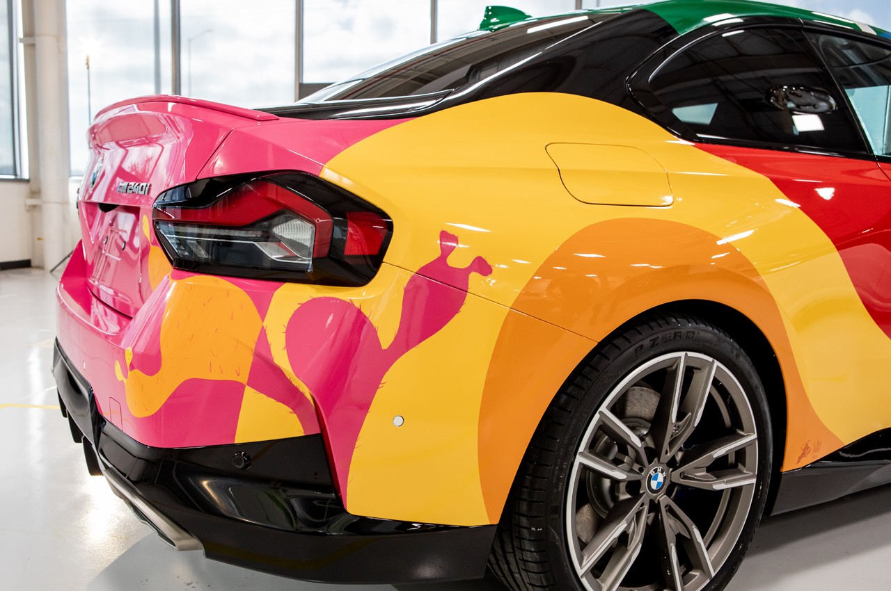 BMW Serie 2: l'Art Car messicana