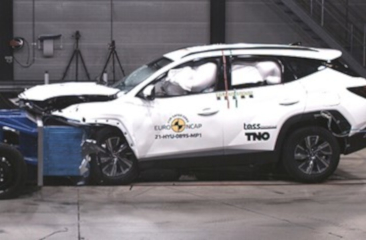 Hyundai Tucson 2021: crash test EuroNcap