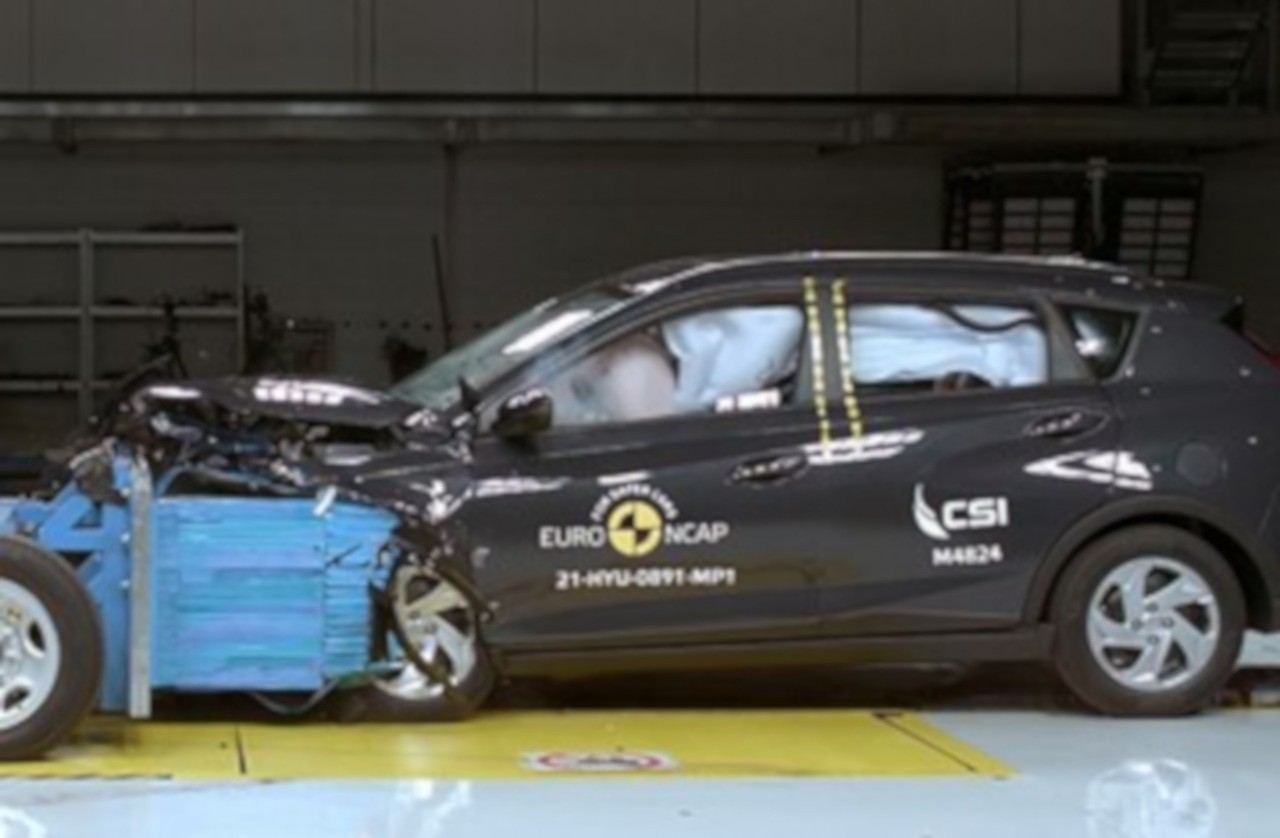 Hyundai Bayon 2021: crash test EuroNcap