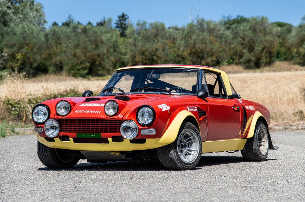 Fiat 124 Abarth Rally 1974 in vendita: le immagini