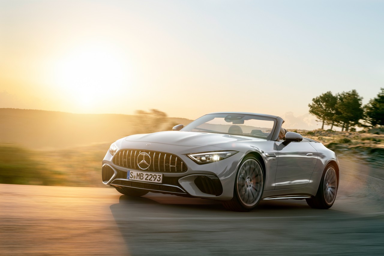 Mercedes-AMG SL 2022: immagini ufficiali