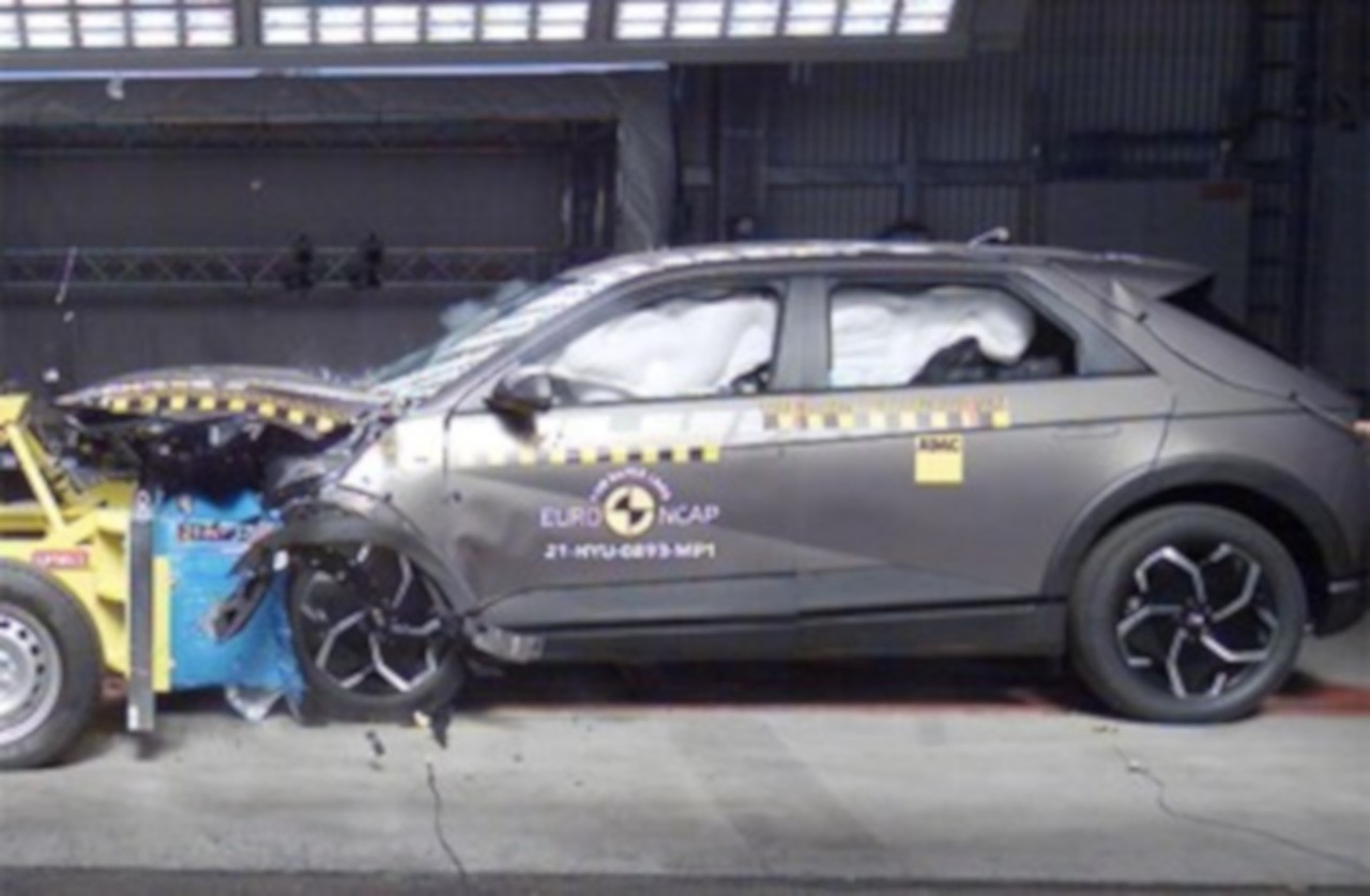 Hyundai Ioniq 5: crash test EuroNcap 2021