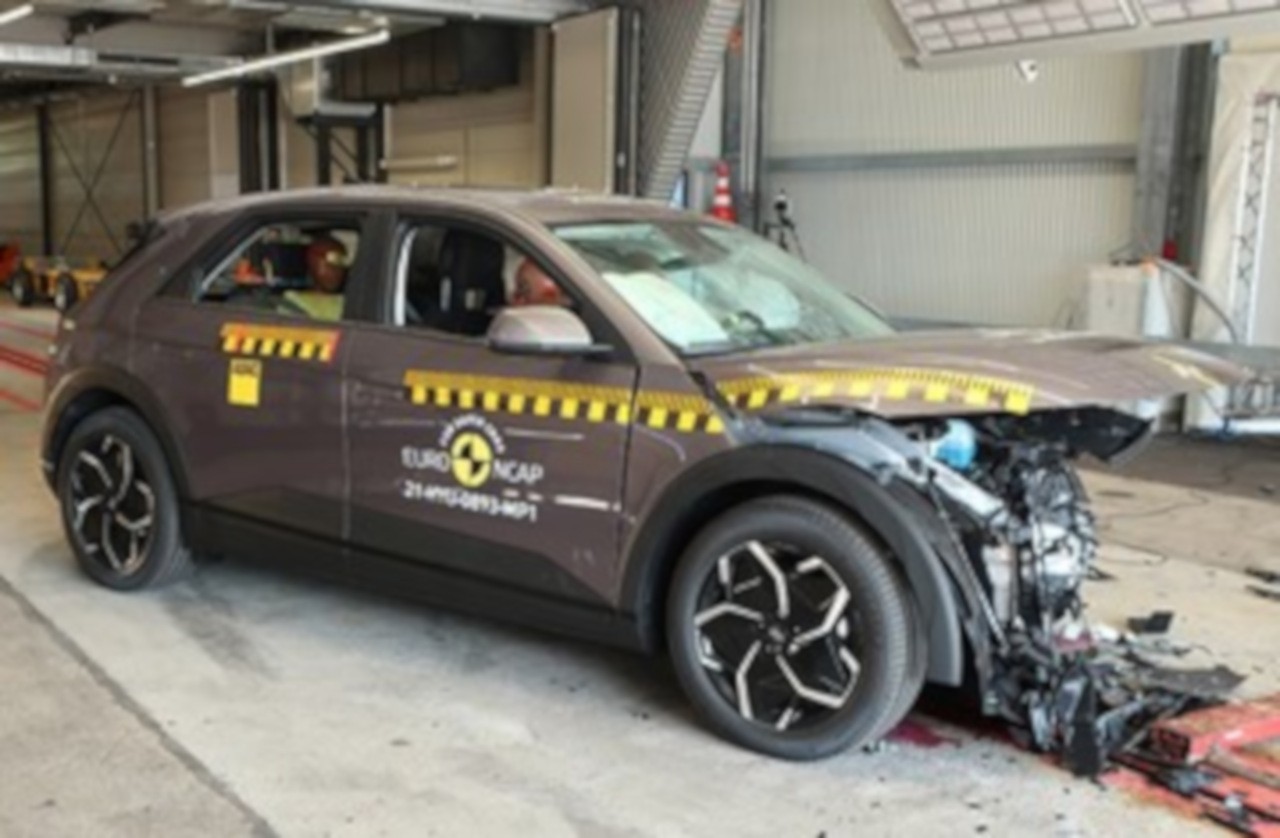 Hyundai Ioniq 5: crash test EuroNcap 2021