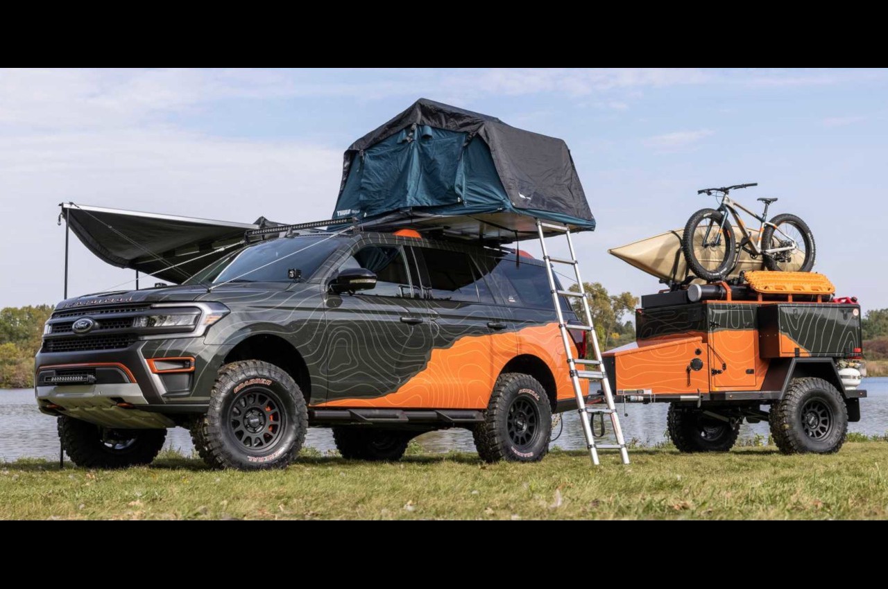 Ford Expedition Timberline Off-Grid Concept 2021: immagini ufficiali