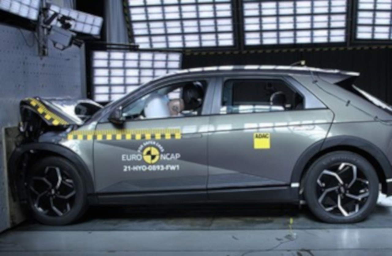 Hyundai Ioniq 5: crash test EuroNcap 2021