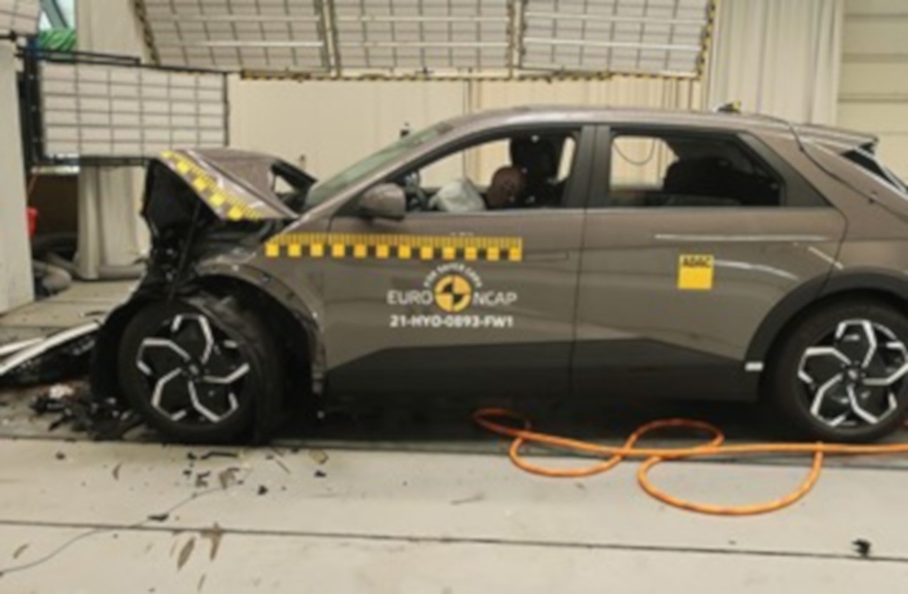 Hyundai Ioniq 5: crash test EuroNcap 2021