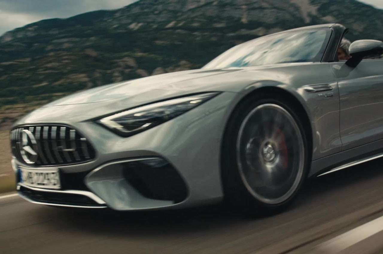 Mercedes-AMG SL 2022: immagini ufficiali