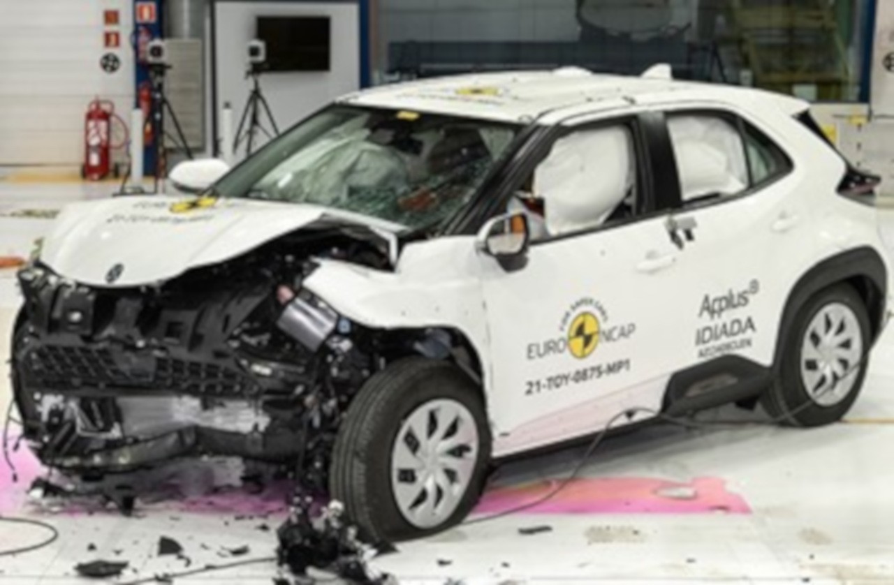 Toyota Yaris Cross 2021: crash test EuroNcap