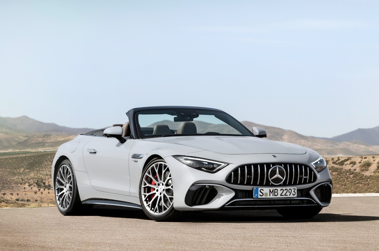 Mercedes-AMG SL 2022: immagini ufficiali