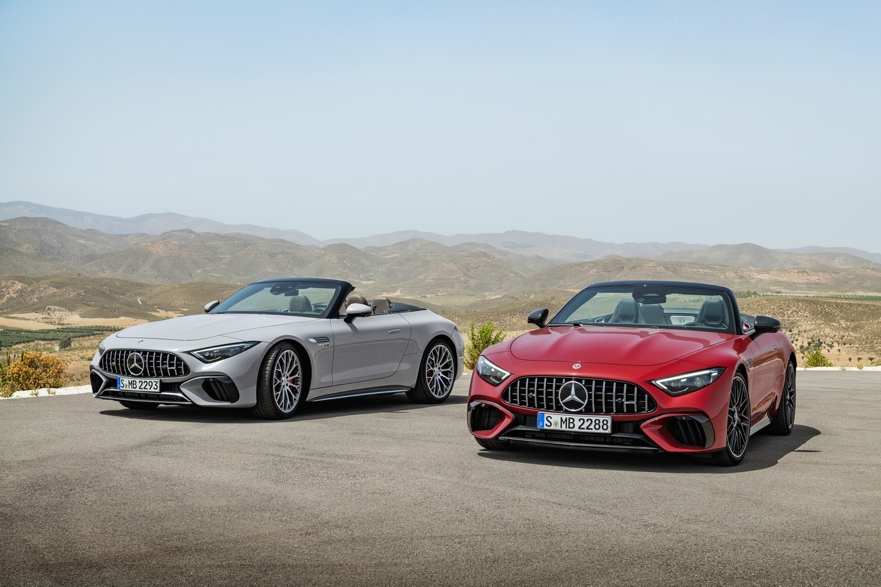 Mercedes-AMG SL 2022: immagini ufficiali