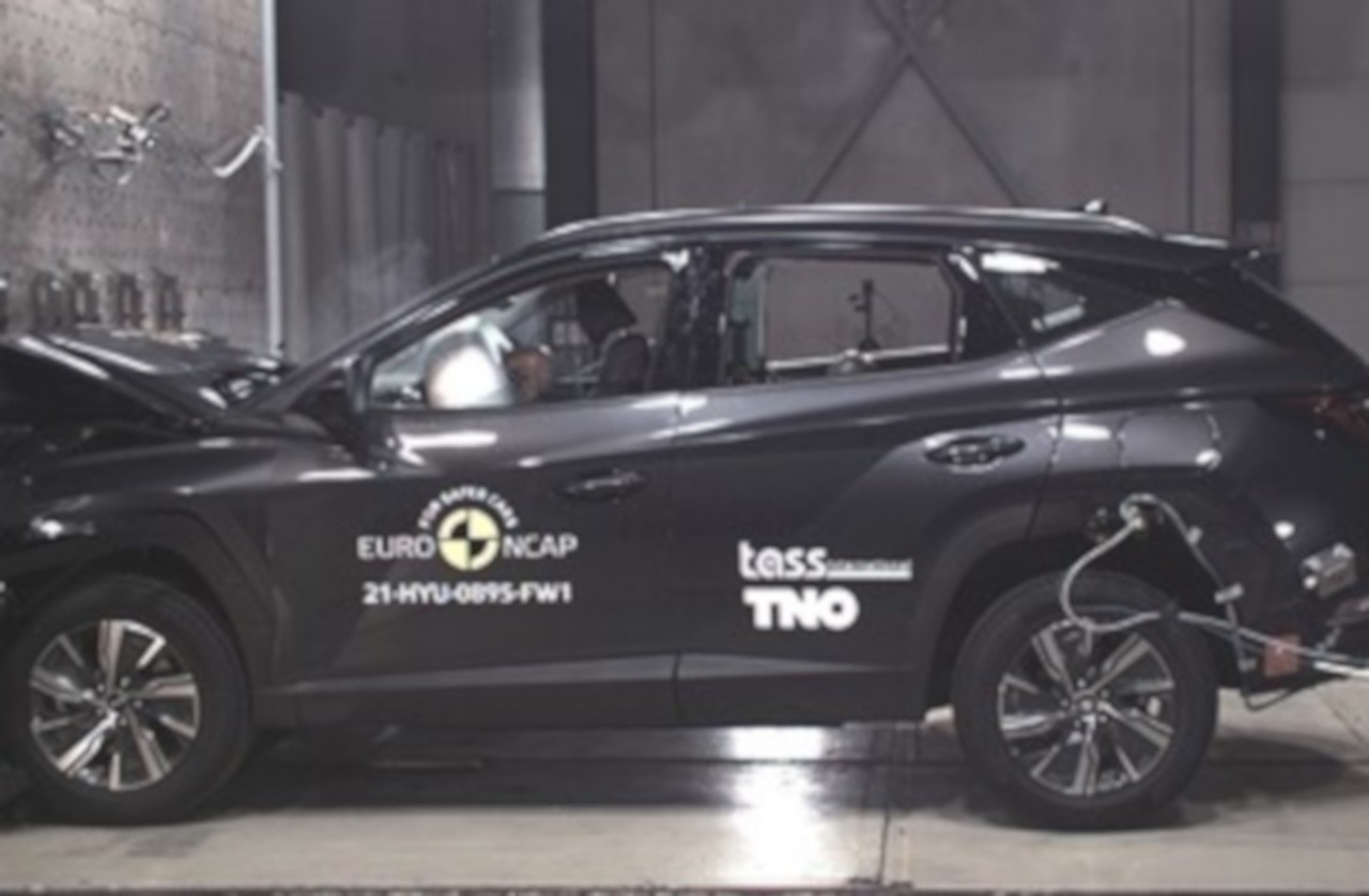 Hyundai Tucson 2021: crash test EuroNcap