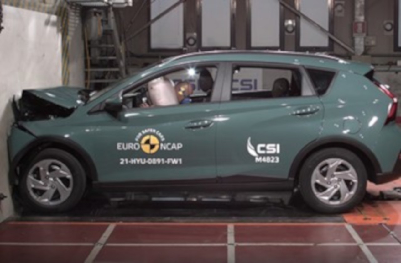 Hyundai Bayon 2021: crash test EuroNcap