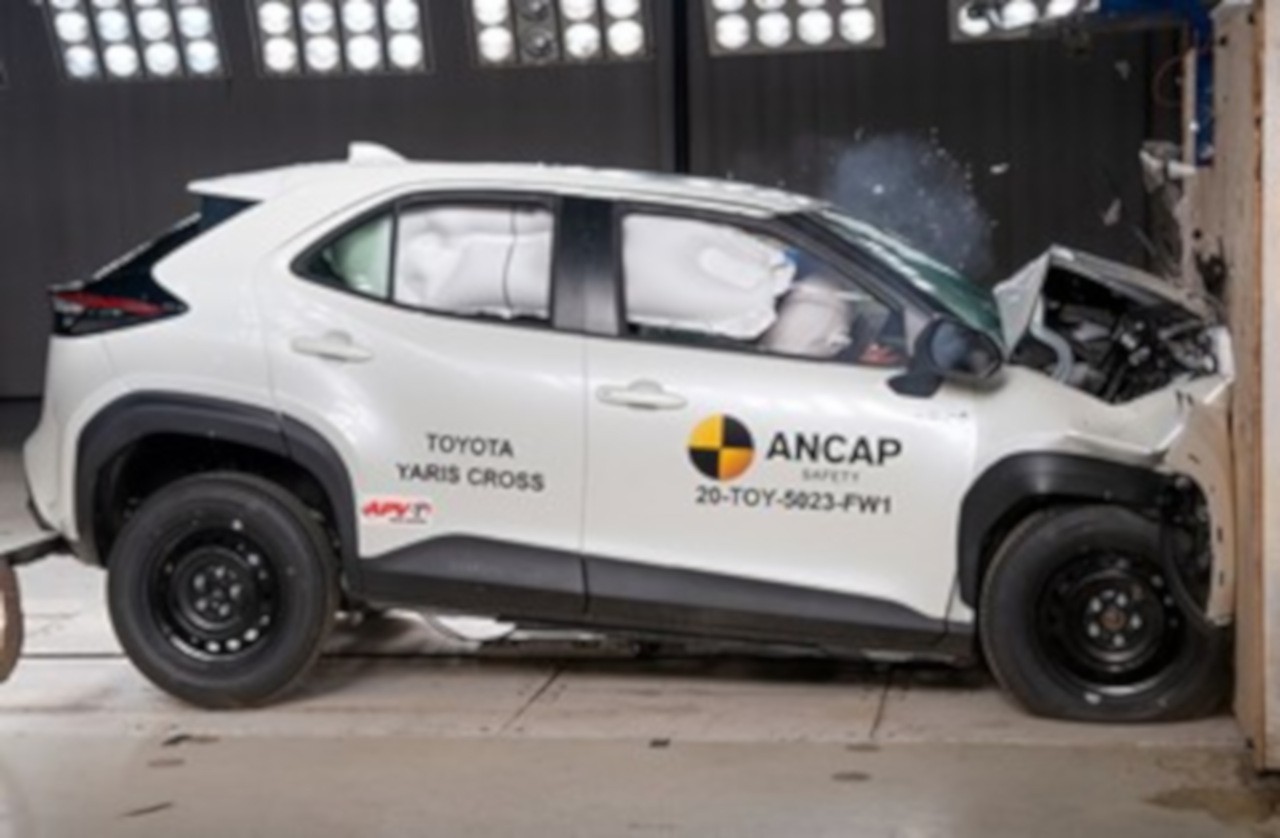 Toyota Yaris Cross 2021: crash test EuroNcap