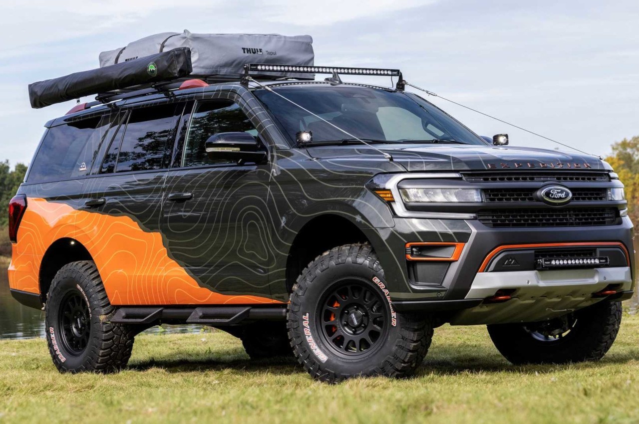 Ford Expedition Timberline Off-Grid Concept 2021: immagini ufficiali