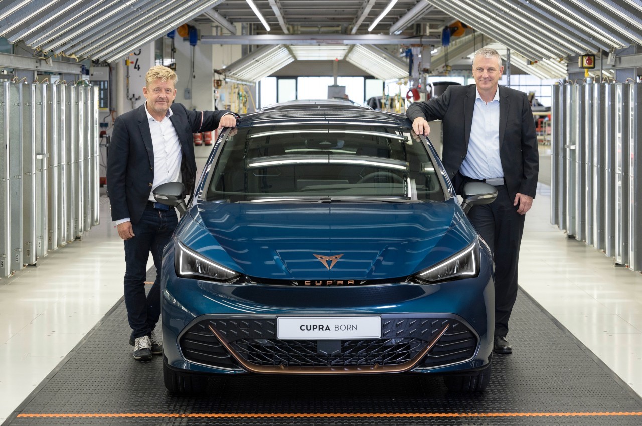 Cupra Born, le fasi di produzione dei primi esemplari a Zwickau