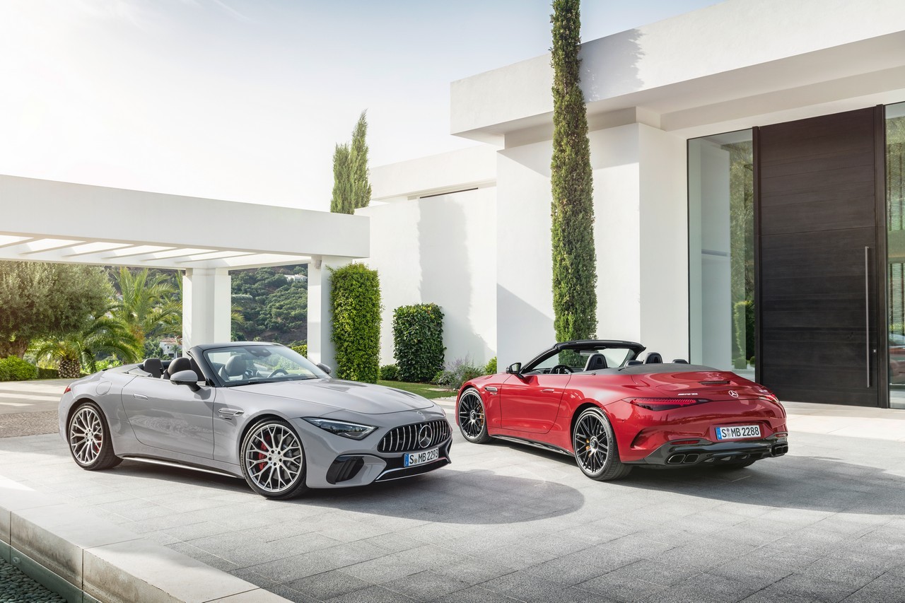 Mercedes-AMG SL 2022: immagini ufficiali