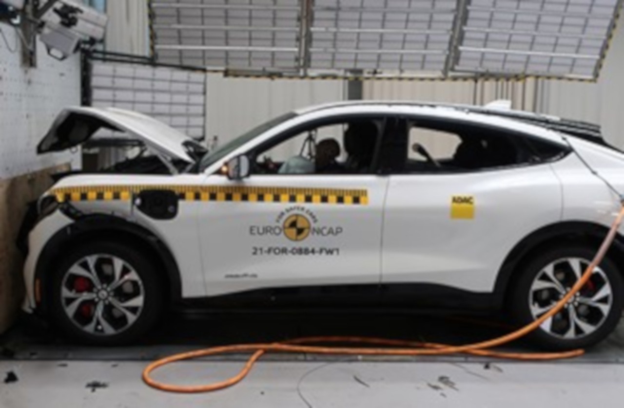 Ford Mustang Mach-E: crash test EuroNcap 2021