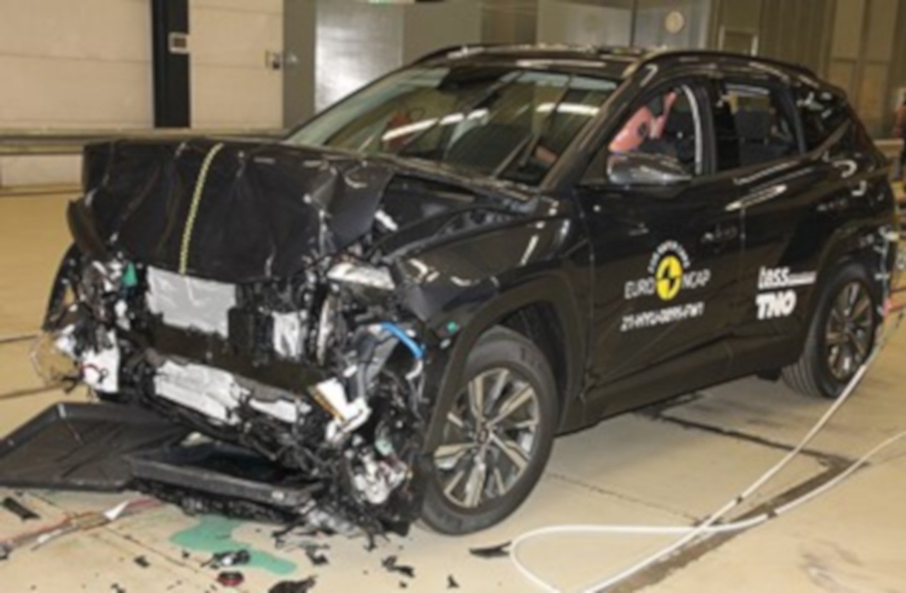 Hyundai Tucson 2021: crash test EuroNcap