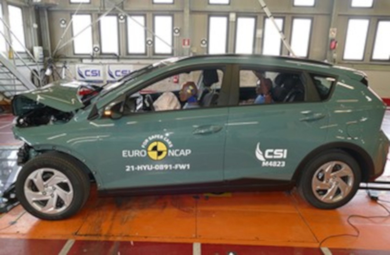 Hyundai Bayon 2021: crash test EuroNcap